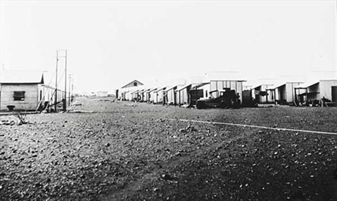 Historical - Single Men.s Huts . Wiluna Gold Mine