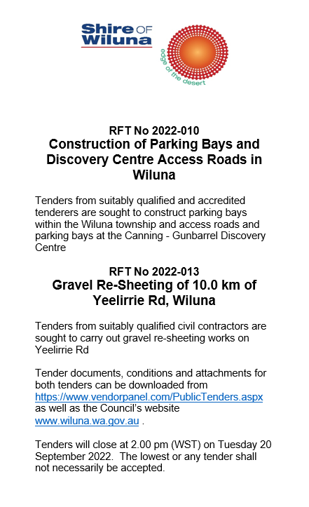 Tender Advertisements